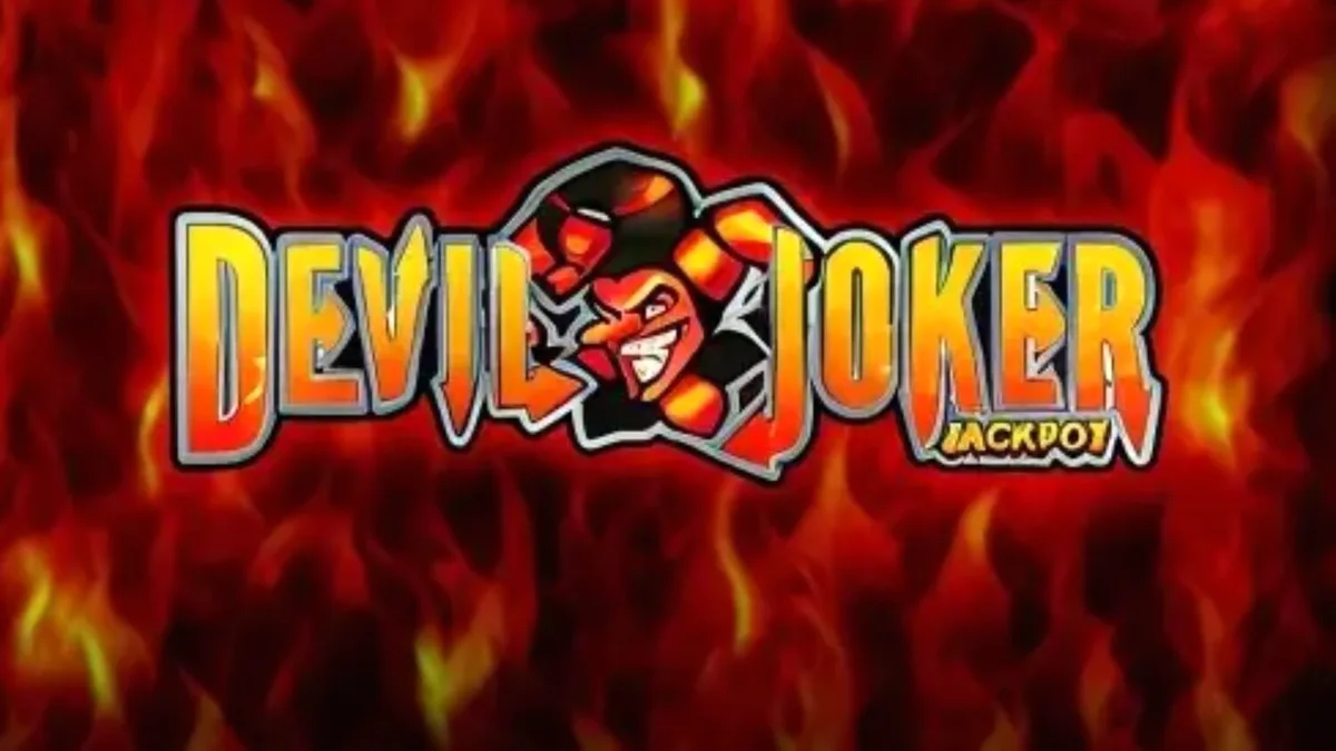 Interface do jogo Devil Joker Jackpot adaptada para dispositivos móveis com design vibrante e controles intuitivos